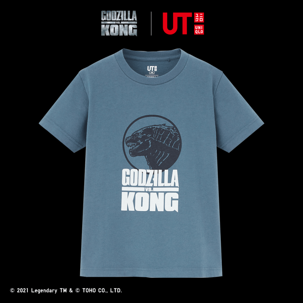 Uniqlo-Godzilla-Kong-light-blue-tshirt