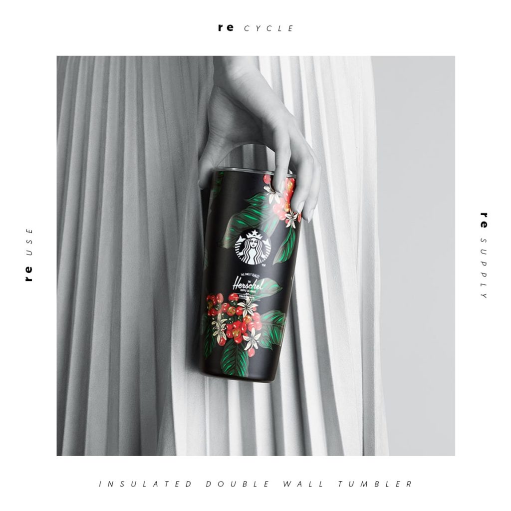 Starbucks-Herschel-flask-rose