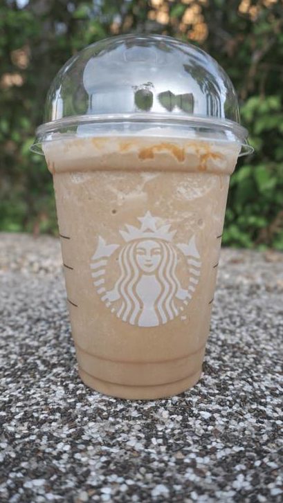 Almond Caramel Mocha Frappuccino