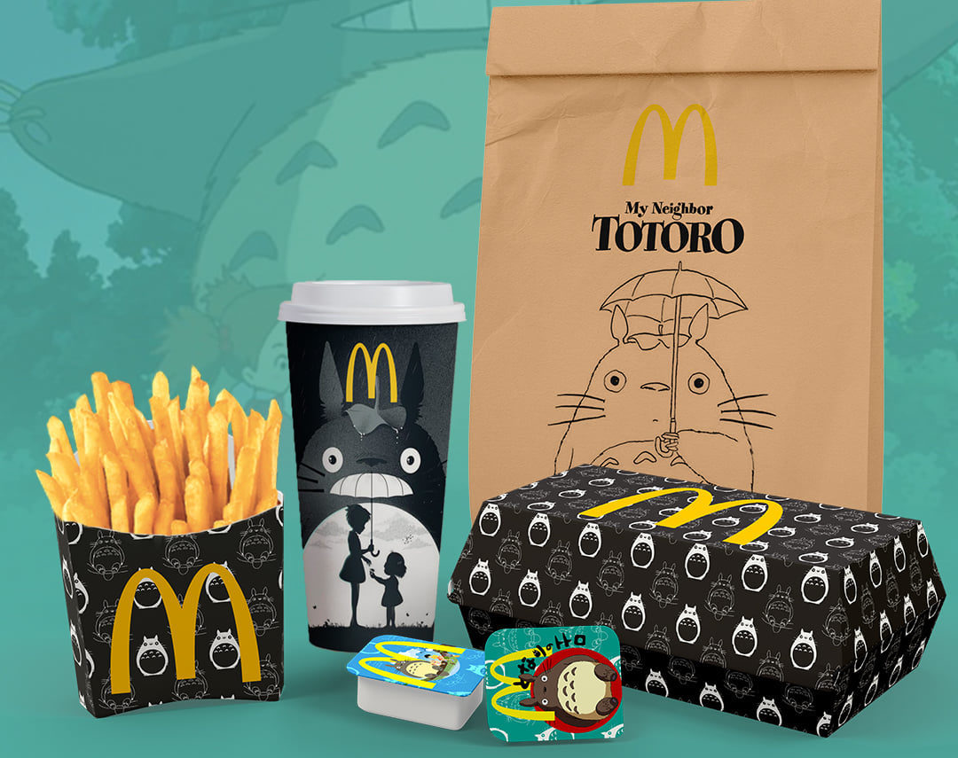 Ghibli Totoro Mcd Meal