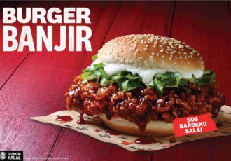 KFC Burger Banjir Ala Carte