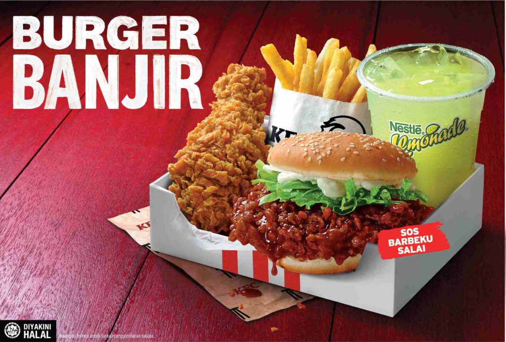 Photo 3a (with background) - KFC Burger Banjir Box Meal