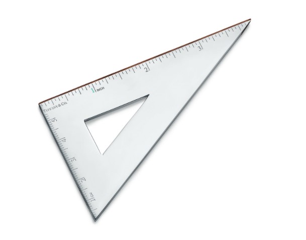 luxury-stationary-tiffany&co-triangle-ruler