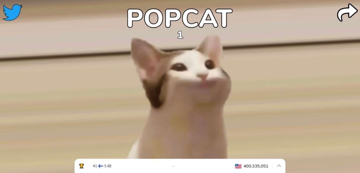 Popcat Click Website