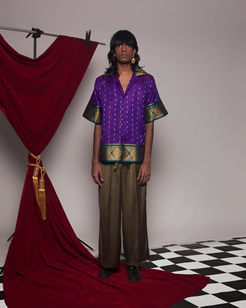 behati-deepavali-collection-men-sari-shirt-purple