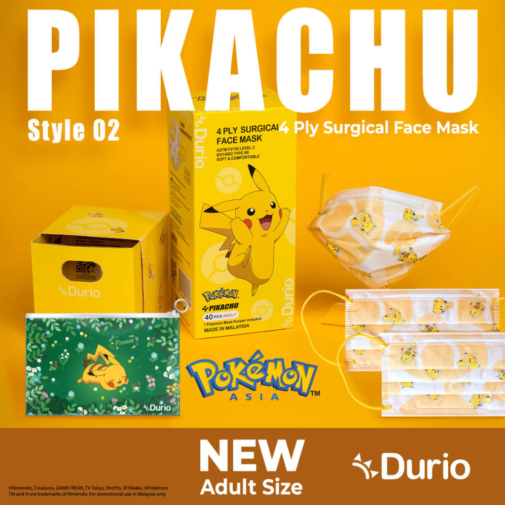 Pokémon-adult set-Pikachu