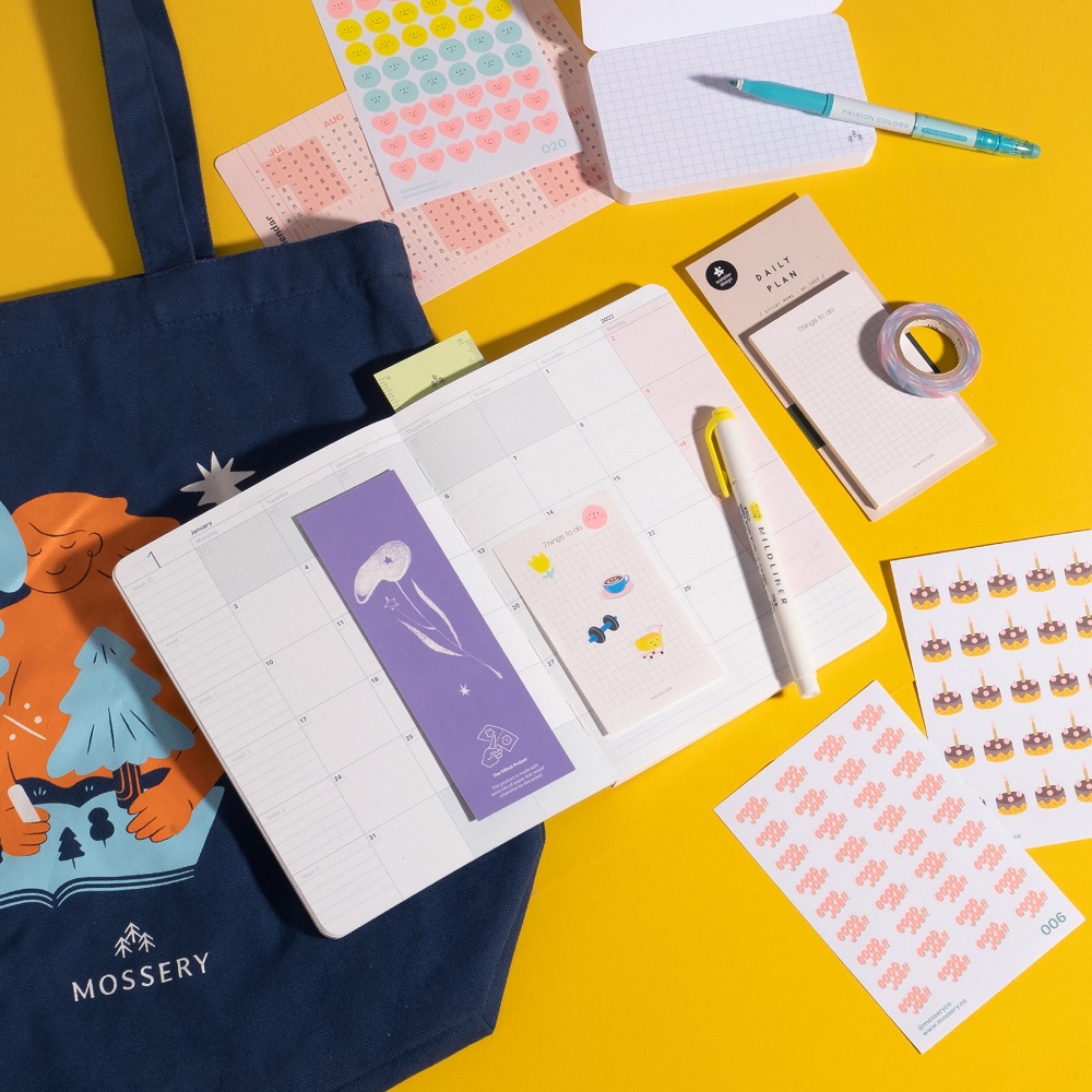 mossery-2022-planner-kit-books