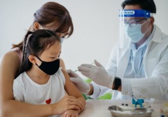 Child Get Vaccine