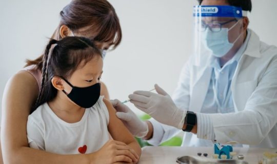 Child Get Vaccine