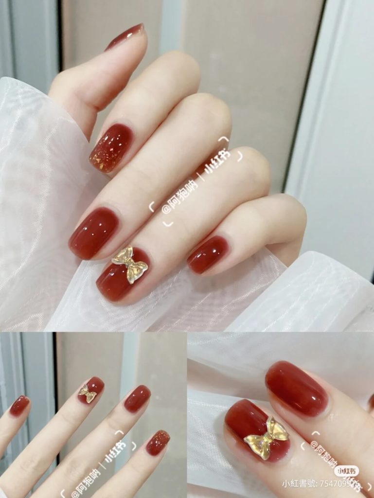 cny-red-nail-polish-2022-reddish-brown
