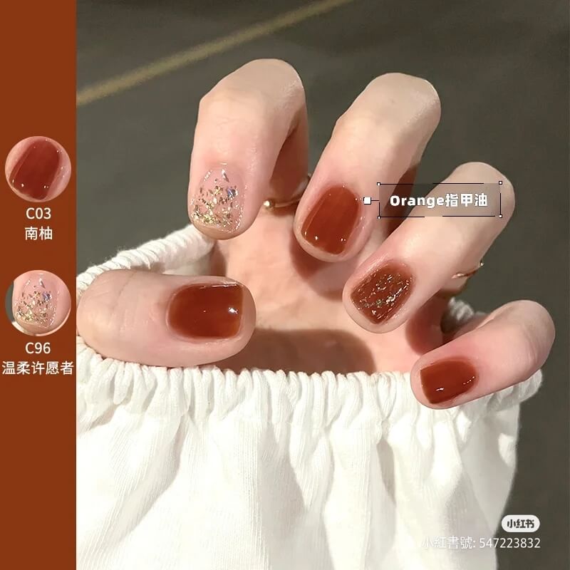 cny-red-nail-polish-2022-shining-orange