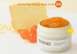 Irvins salted eggs scrub