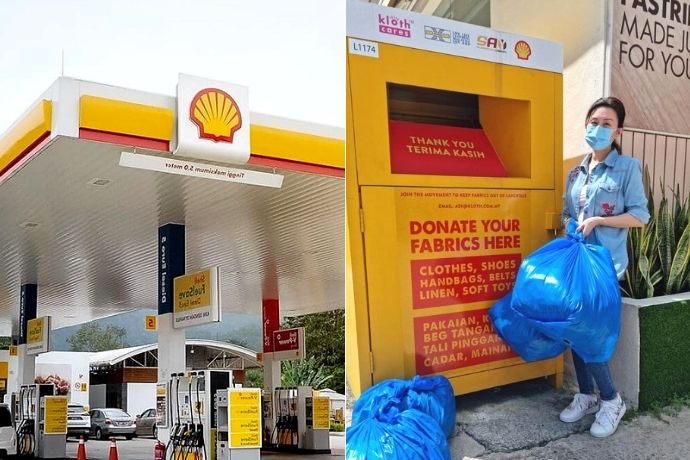 Shell Recycling Drop Off Location Kloth Bin Feature