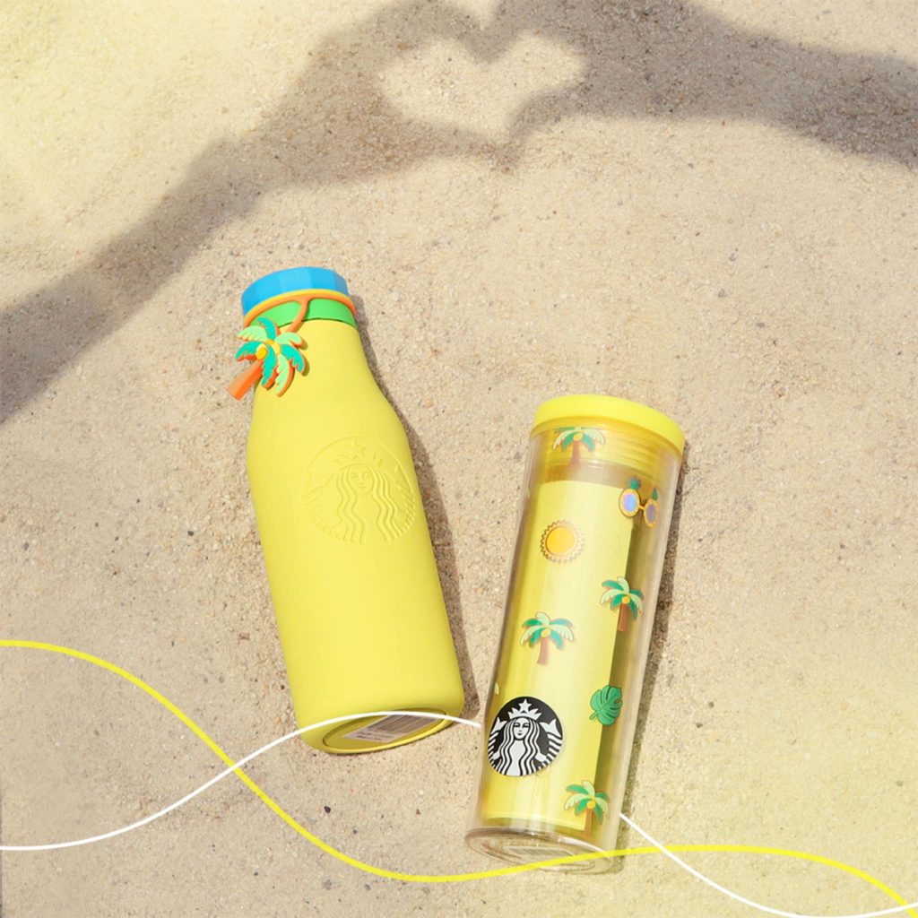 starbucks-let's-summer-merchandise-collection-yellow