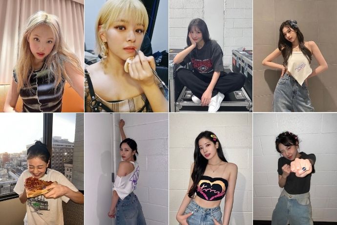 All Twice Members Launch Individual Instagram Accounts Feature