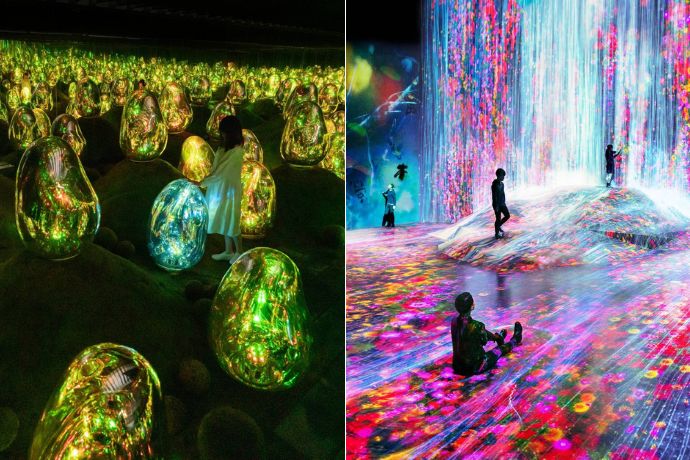 Teamlab Light Exhibition Lalaport Bbcc Kl Malaysia Feature