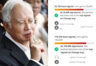 Petition Najib Tidak Wajar Diampunkan Feature