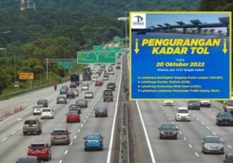 Prolintas Reduces Four Highway Toll Rates Since 20 Oct Feature