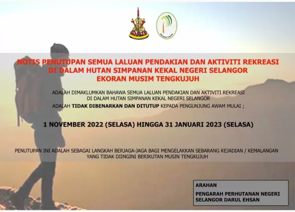 selangor-to-close-forest-reserves-from-nov-1-notice-2023