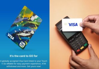 Touch N Go Ewallet Linked Visa Card Malaysias First Numberless Card Feature