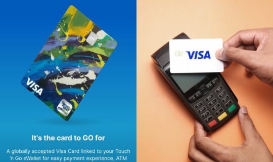Touch N Go Ewallet Linked Visa Card Malaysias First Numberless Card Feature