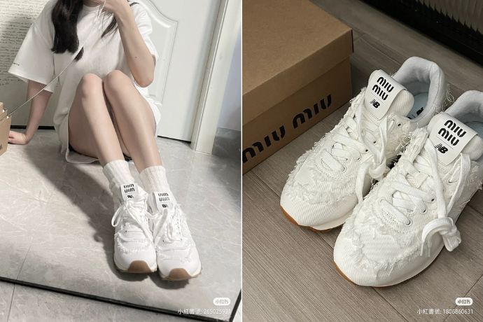 Miu Miu X New Balance Feature