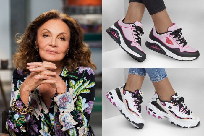 Skechers X Diane Von Furstenberg Feature