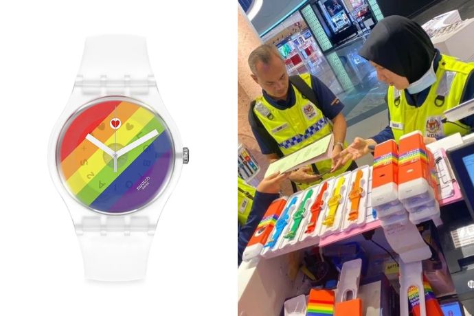 Home Ministry Raids Swatch Stores Seize Pride Collection Feature