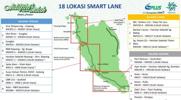 Hari Raya Highway Traffic Status 2024 Smartlane Plus