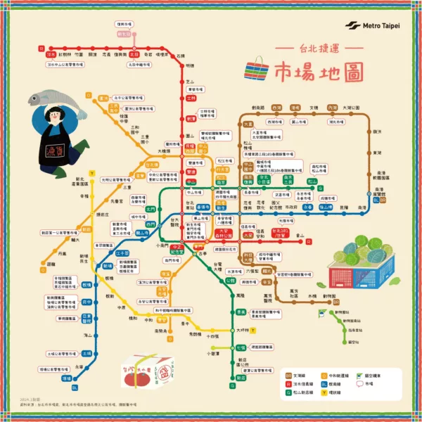Taipei Travel Mrt Map 4
