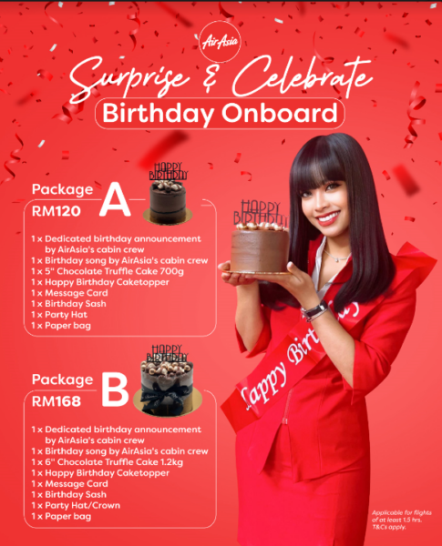 Airasia Surprise And Celebrate Birthday Onboard 1