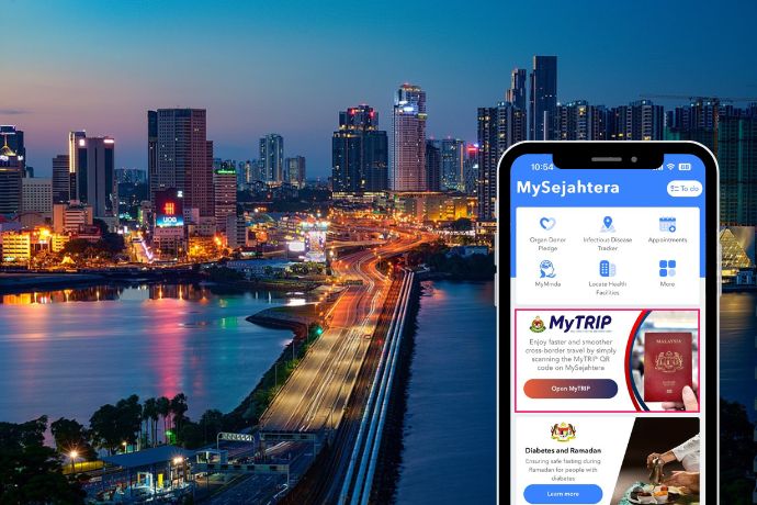 Mytrip Qr From Mysj App To Be Used For Immigration Clearance Custom