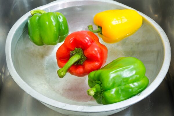 differents between bell pepper colours