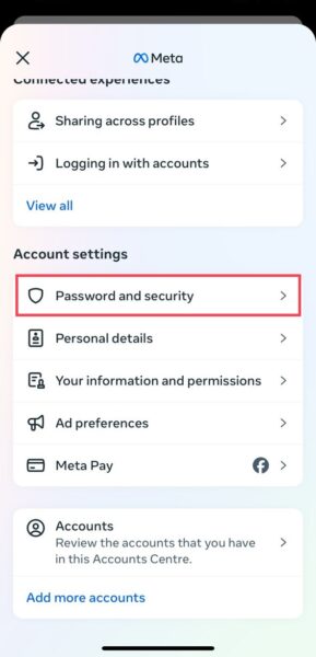 Fb Accoount Settings Privacy