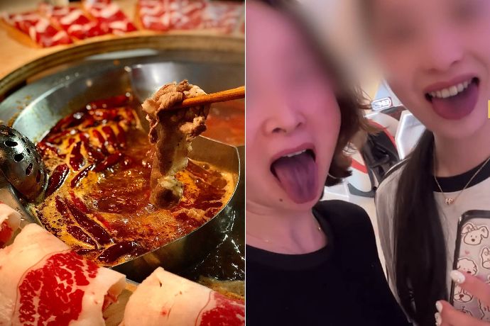 Tongues Turn Black After Eating Hot Pot