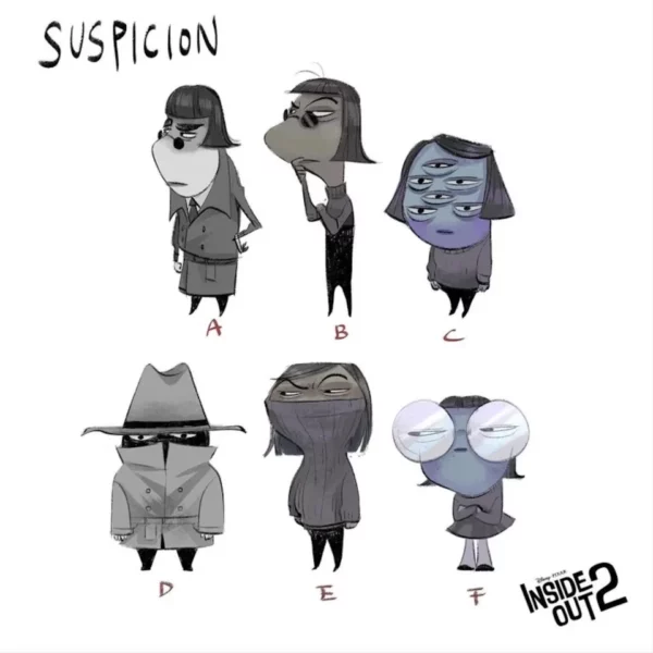 Inside Out 2 Suspicion