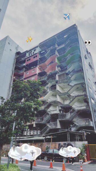 Y2K IG sticker landscape photo taiwan building