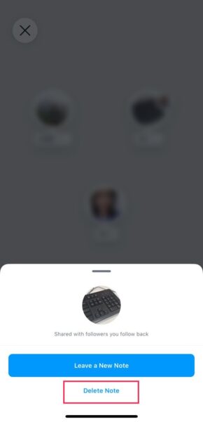 Ig Sharing Map Delete Note