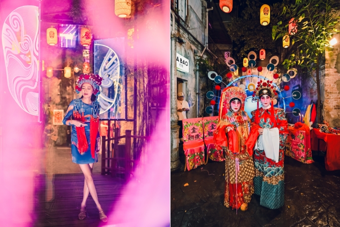 鬼仔巷中秋装饰艺术 融合戏曲元素 邀你一起”唱大戏“! | 酱好玩 | 爱思莉 | 就酱YOUNG