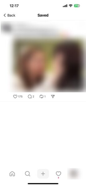 Threads Saved List