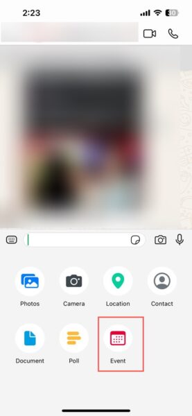 Whatsapp Group Event