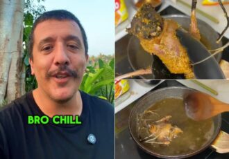 Comedian Scolds Indonesian Man For Eating Bat (2)