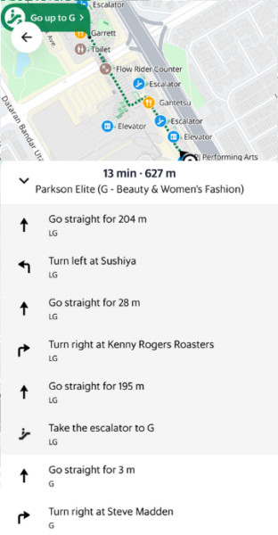 Grab Follow Navigation