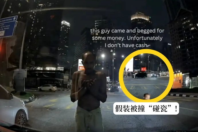 Man Stage An Accident At Bukit Bintang3