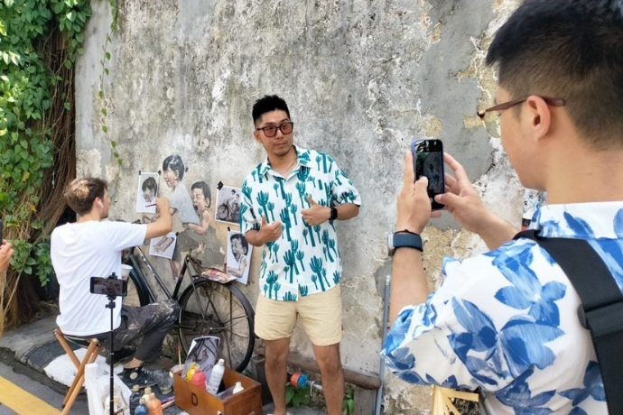 Penang Famous Mural Before & After Makeover (3)
