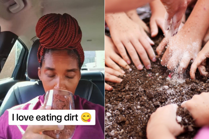 Viral Eating Dirt