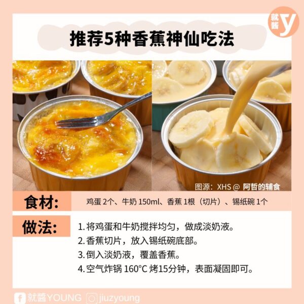 Banana Milk Pudding