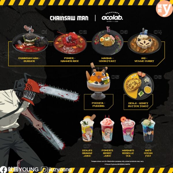 Chainsaw Man Pop Up Theme Cafe (5)