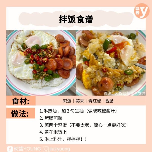 Rice Bowl Recipe Sausage