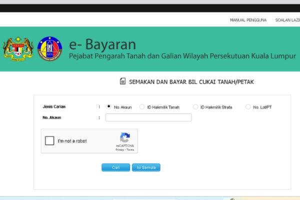 Cukai Tanah How To Check And Pay Online (3)